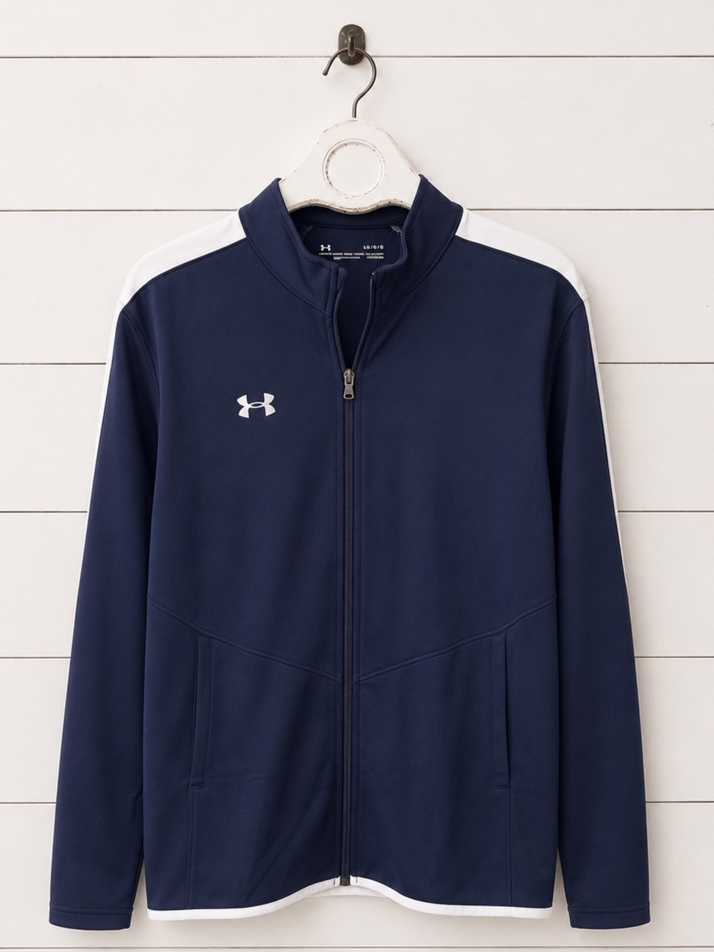 Under Armour NWT Women's Navy and White Jacket